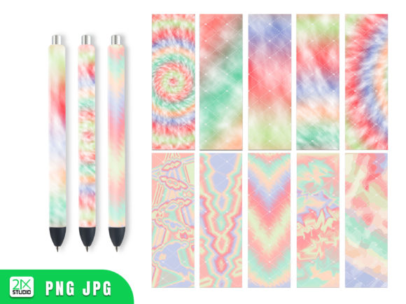 Download Tie Dye Pen Wraps, Epoxy Pen Wrap - Tie dye Collection