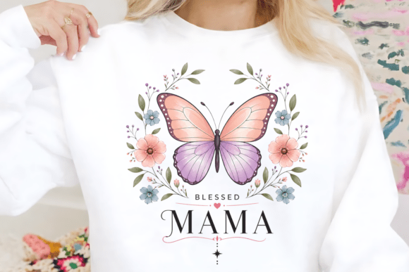 Download Blessed Mama Butterfly PNG - Blessed Collection