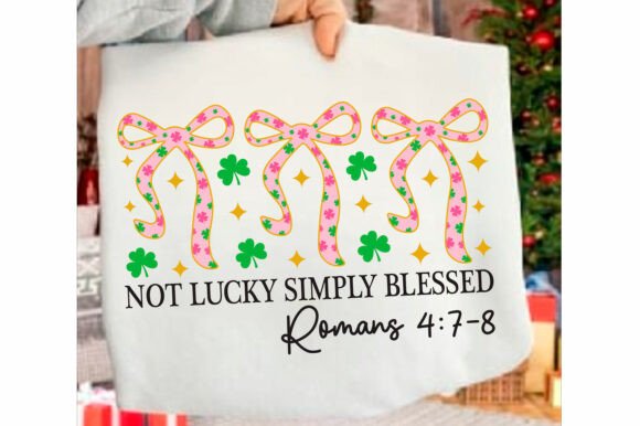 Download Not Lucky Simply Blessed Png - Blessed Collection