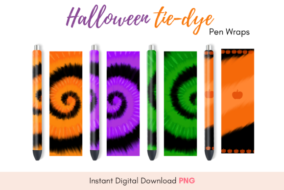 Download Halloween Tie Dye Pen Wrap - Tie dye Collection
