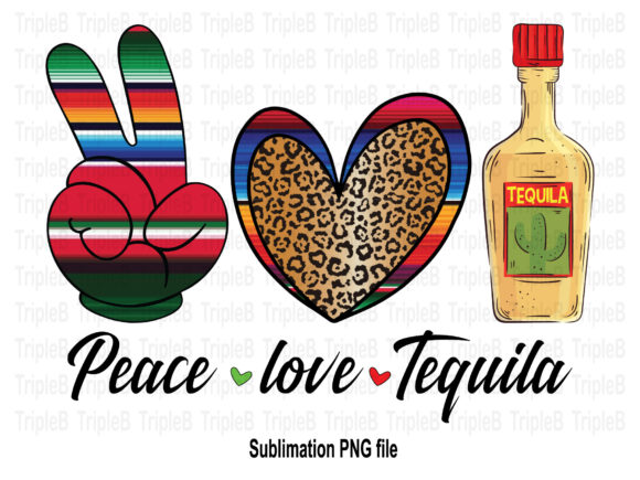 Download Cinco De Mayo Peace Love Tequila Sub - Premium Resources